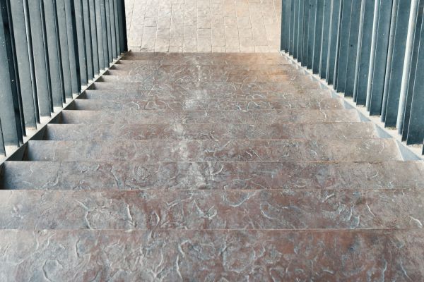 Cost of Concrete Stair Stamping in North Augusta